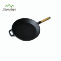 Round Style Commercial Non-Stick Cast Iron Fry Pan